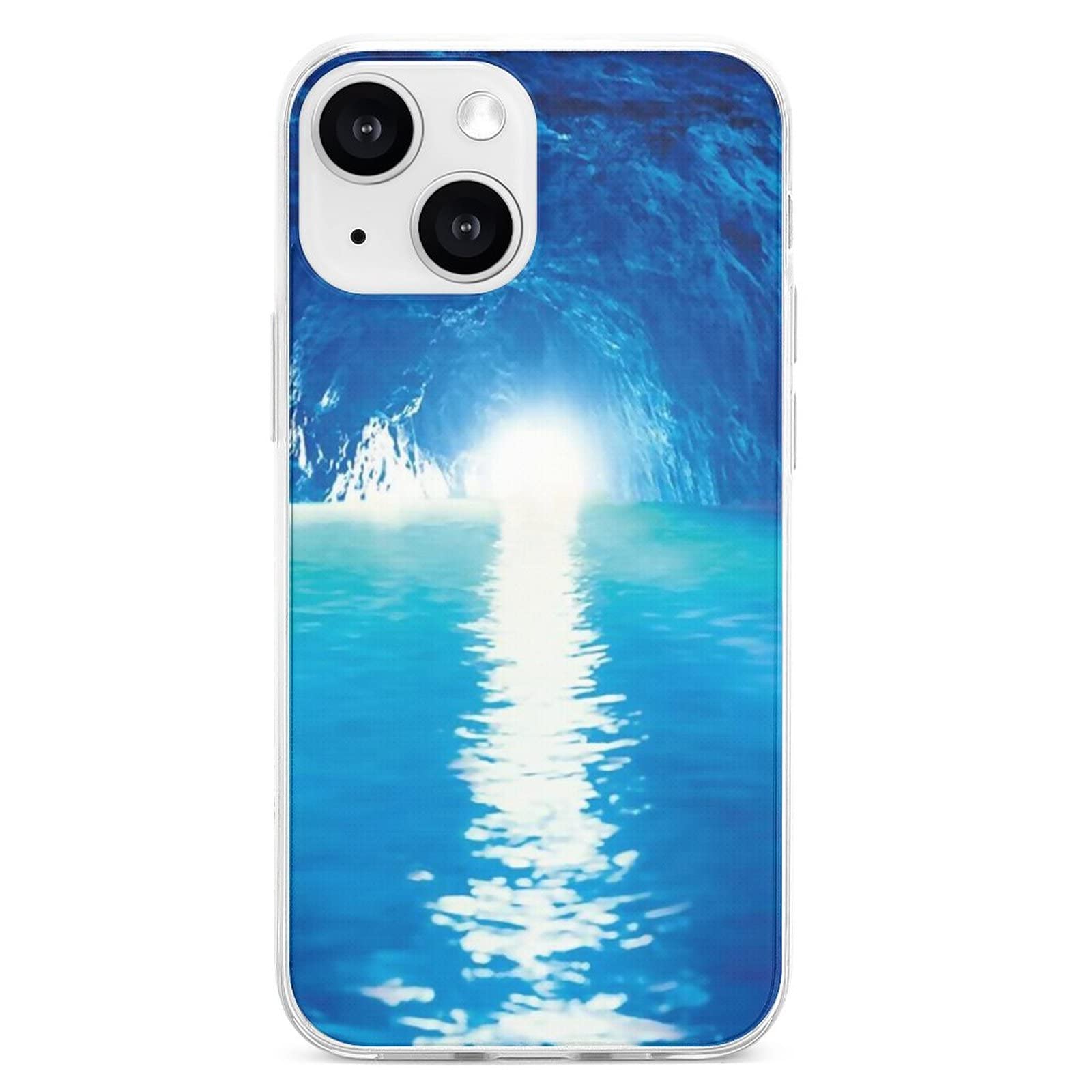 Amazon.co.jp: Iphone13ケース 世界の絶景 青の洞窟